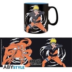 ABYSTYLE - NARUTO SHIPPUDEN - TAZZA 460ML - NARUTO & KURAMA